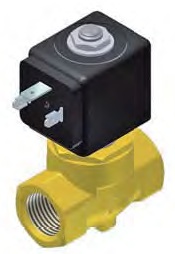 Parker Hannifin 121K Series - 2 Way Direct- Acting Disc On Seat Solenoid Valve